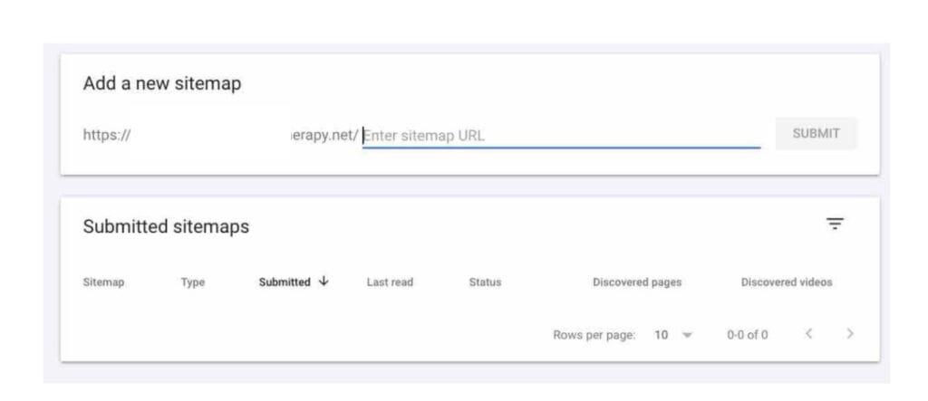 I submitted the sitemap right after I wrote the initial audit (January 2025). 